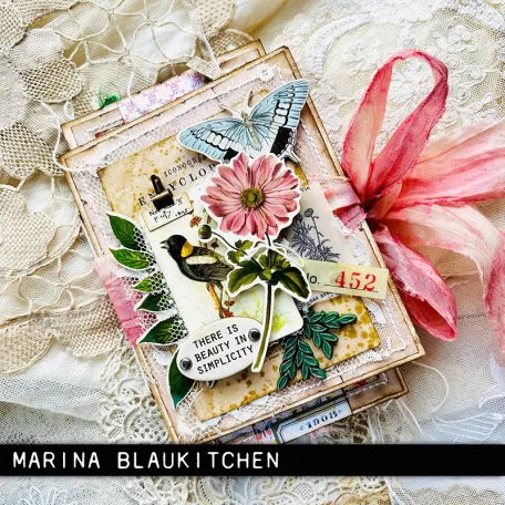 Tim Holtz Díszítőelem - Quote Chips Labels  - Idea-ology (1 csomag)