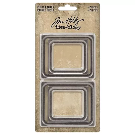 Tim Holtz Díszítőelem - Photo Frames  - Idea-ology (1 csomag)