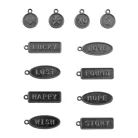 Tim Holtz Díszítőelem - Word Tags  - Idea-ology (1 csomag)