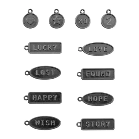 Tim Holtz Díszítőelem - Word Tags  - Idea-ology (1 csomag)