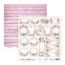 ScrapBoys Scrapbook papírkészlet 12" (30 cm) - Violetta - Paper Pad (12 lap)