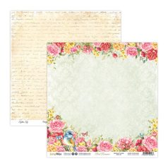   ScrapBoys Scrapbook papírkészlet 12" (30 cm) - Bird Romance - Paper Pad (12 lap)