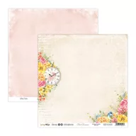   ScrapBoys Scrapbook papírkészlet 12" (30 cm) - Bird Romance - Paper Pad (12 lap)