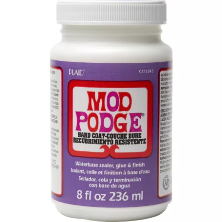 Mod Podge dekupázs ragasztó (kemény bevonat) 236 ml, Hard Coat / Mod Podge (1 db)