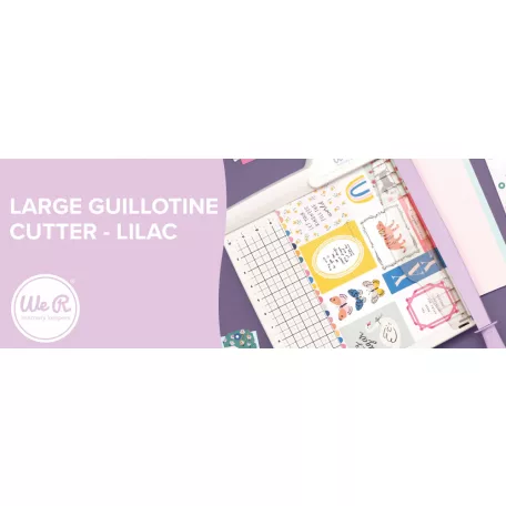 We R Memory Keepers Karos vágóasztal - Lilac - Guillotine cutter (1 csomag)