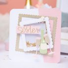 SIZZIX vágósablon, bélyegzővel 666235 - Fabulous Frames & Borders - Thinlits Die Set  (1 csomag)
