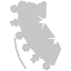   SIZZIX PLUS vágósablon A4! 666231 - Cupcake Box - Thinlits Plus Die Set  (1 csomag)