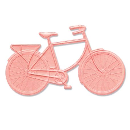 SIZZIX 3D Domborító mappa 666215 - Bicycle - Impressions Embossing Folder (1 csomag)
