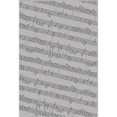   SIZZIX 3D Domborító mappa 666212 - Musical Notes - 3-D Textured Impressions Embossing Folder (1 csomag)