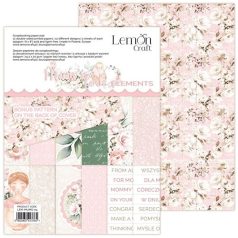   LemonCraft Papírkészlet 6"x8" (15 cm x 20 cm) - Mums' Love - Elements - Scrapbooking Paper Pad (1 csomag)