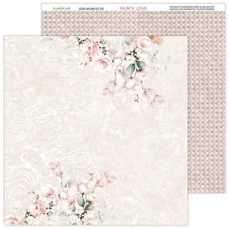 LemonCraft Papírkészlet 12" (30 cm) - Mums' Love - Scrapbooking Paper Pad (1 csomag)