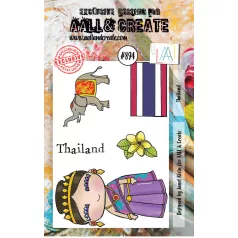 AALL & Create Szilikonbélyegző A7 - Thailand (1db)