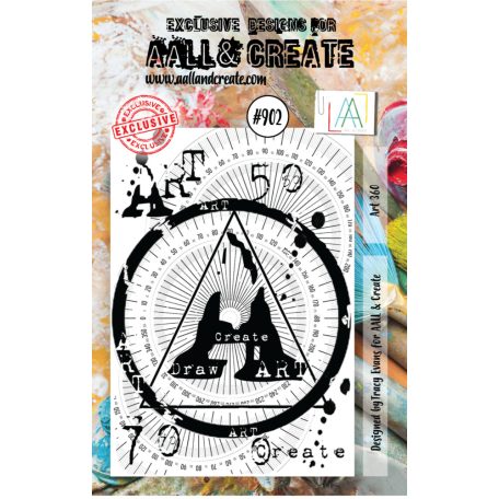 AALL & Create Szilikonbélyegző A7 - Art 360 (1db)