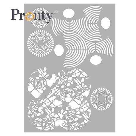 Pronty StencilA4 - Layered Circles (1 db)