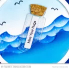 My Favorite Things Stencil 6" (15 cm) - Wave Maker(1db)