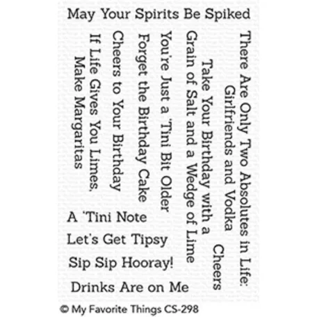 My Favorite Things Szilikonbélyegző - Spirited Sentiments (1 db)