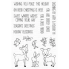 My Favorite Things Vágósablon, bélyegzővel - Sashing Deer (1 csomag)