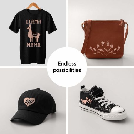 Cricut Vasalható fólia 30 cm x 61 cm - Rose Gold - Everyday Iron-On (1 ív)