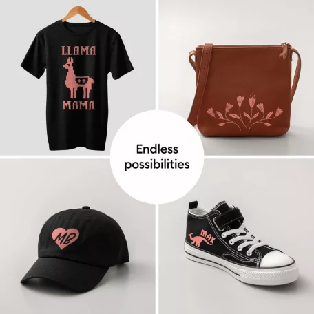 Cricut Vasalható fólia 30 cm x 61 cm - Coral - Everyday Iron-On (1 ív)