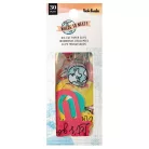 American Crafts Kivágatok - Vicki Boutin - Where To Next? - Die Cut Paper Clips - Cardstock and Acetate - Embellishment (1 csomag)