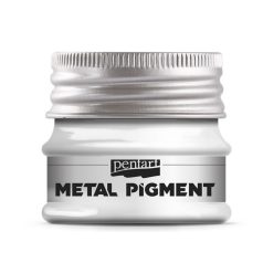 Pentart Fémpigment 8 g - ezüst - Metal pigment (1 db)