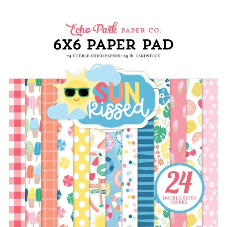 Echo Park Papírkészlet 6" (15 cm) -  Paper Pack - Sun Kissed (24 lap)