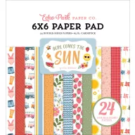   Echo Park Papírkészlet 6" (15 cm) -  Paper Pack - Here Comes The Sun (24 lap)