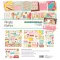 Simple Stories Scrapbook papírkészlet 12" (30 cm) - Collector's Essential Kit - Retro Summer (1 csomag)