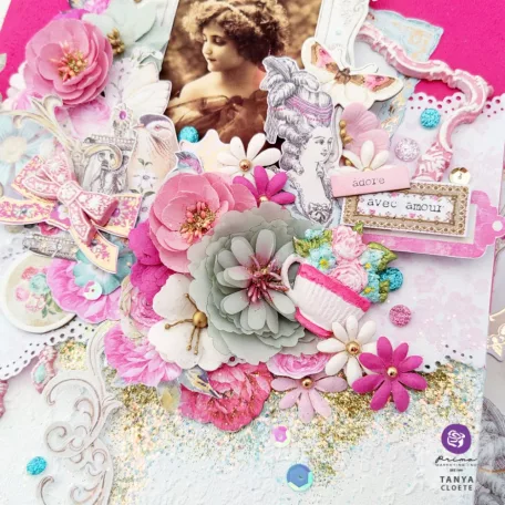 Prima Marketing Öntőforma Avec Amour Silicone Mould (1 db)