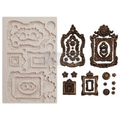   Finnabair szilikon öntőforma - Ornate Frames - Décor Mould (1 db)