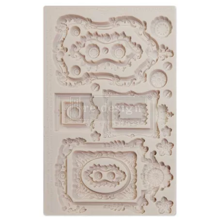 Finnabair szilikon öntőforma - Ornate Frames - Décor Mould (1 db)