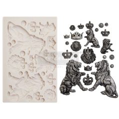   Finnabair szilikon öntőforma - Regal Lions - Décor Mould (1 db)