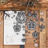   Finnabair szilikon öntőforma - Regalia - Décor Mould (1 db)