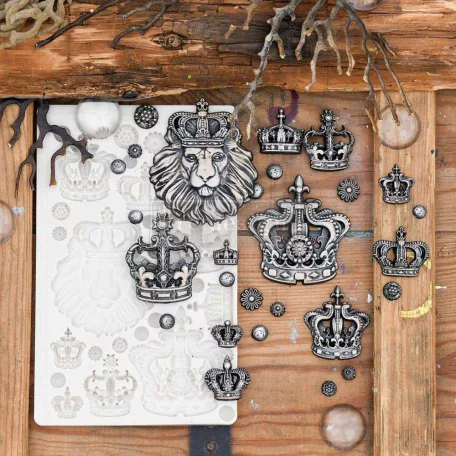 Finnabair szilikon öntőforma - Regalia - Décor Mould (1 db)