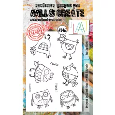   AALL & Create Szilikonbélyegző A6 - For The Birds - Stamp Set (1 db)