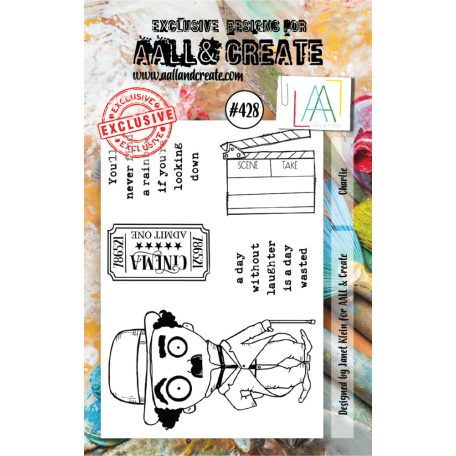 AALL & Create Szilikonbélyegző A7 - Charlie - Stamp Set (1 db)