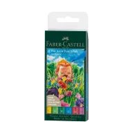   Faber-Castell Pitt ecsetfilc készlet - Springtime - Pitt Artist Pen Brush (6 db)