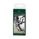 Faber-Castell Pitt tűfilc készlet - black - Pitt Artist Pen (6 db)