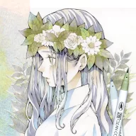   Kuretake / ZIG Színes ecsetfilc készlet - Pale colors II - Clean colors Real Brush (6 db)