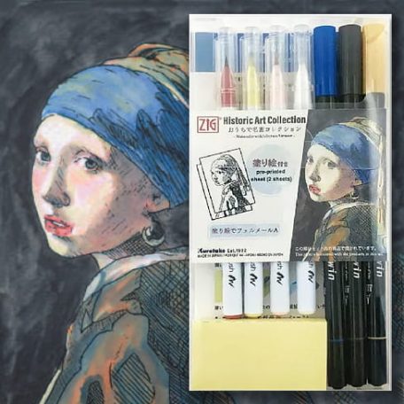 Kuretake / ZIG Akvarell alkotócsomag - Watercolor with Johannes Vermeer - Historic Art Collection (1 db)