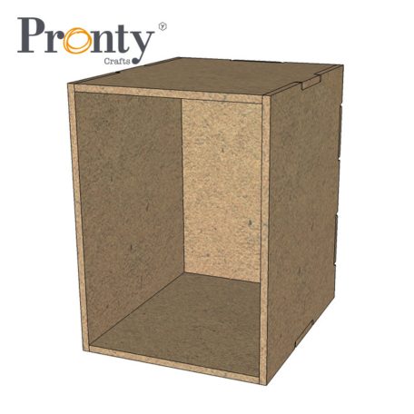 Pronty Rendszerező - MDF Half Box - Storage Boxes (1 db)