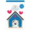 Doodlebug Design Díszítőelem  - Doggone Cute - Happy Home - Doodle-Pops (1 db)