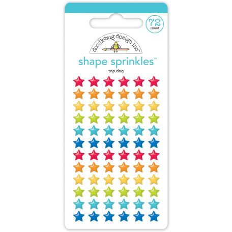 Doodlebug Design Díszítőelem  - Doggone Cute - Top Dog - Shape Sprinkles (1 csomag)