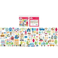   Doodlebug Design Kivágatok  - Doggone Cute - Odds & Ends (1 csomag)