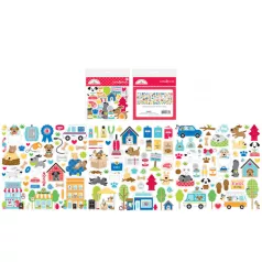   Doodlebug Design Kivágatok  - Doggone Cute - Odds & Ends (1 csomag)