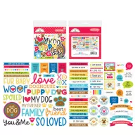   Doodlebug Design Kivágatok  - Doggone Cute - Chit Chat (1 csomag)