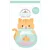 Doodlebug Design Díszítőelem  - Pretty Kitty - Curious Kitty - Shaker-Pops (1 db)
