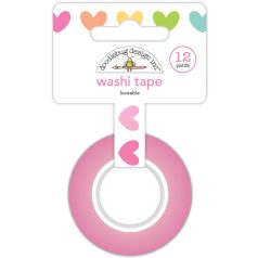   Doodlebug Design Dekorációs ragasztószalag  - Loveable -  - Washi Tape (1 db)