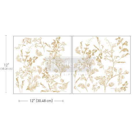 Re-Design with Prima Transzfer fólia 12" (30 cm) - Dainty Blooms - Maxi Transfer (1 csomag)