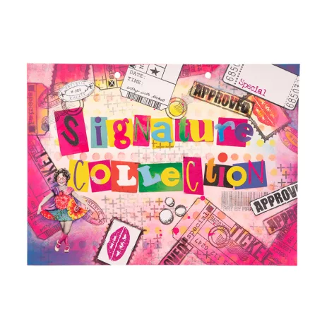 Art by Marlene Vágósablon  - Alphabet Signature Collection nr.548 - ABM Cutting Die (1 csomag)